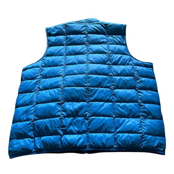 REI Co-Op Men's Lightweight Down Vest 650 Vibrant Blue Size XXL Outdoors Hiking - Picture 2 of 6